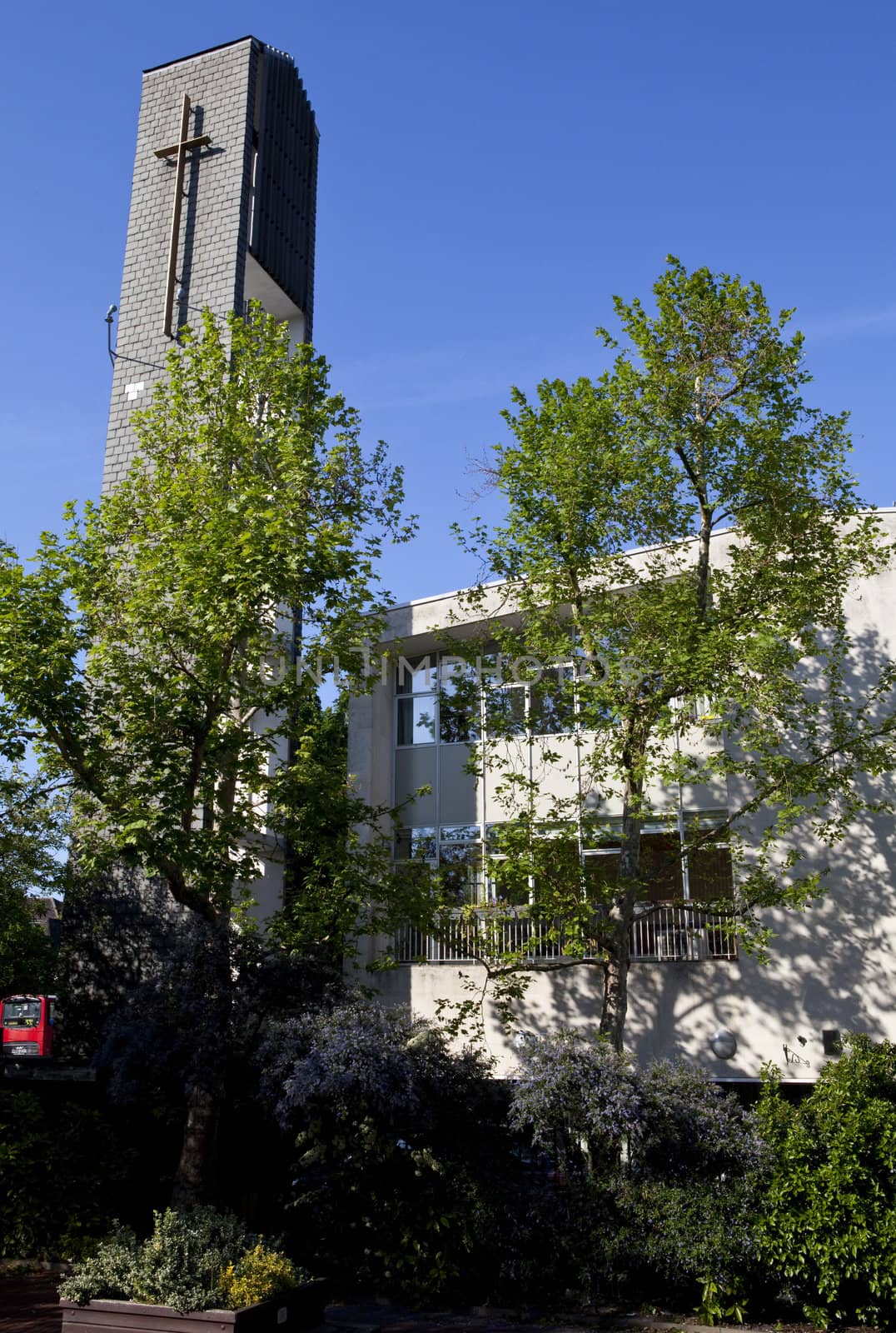 The Finnish church in Rotherhithe, London.