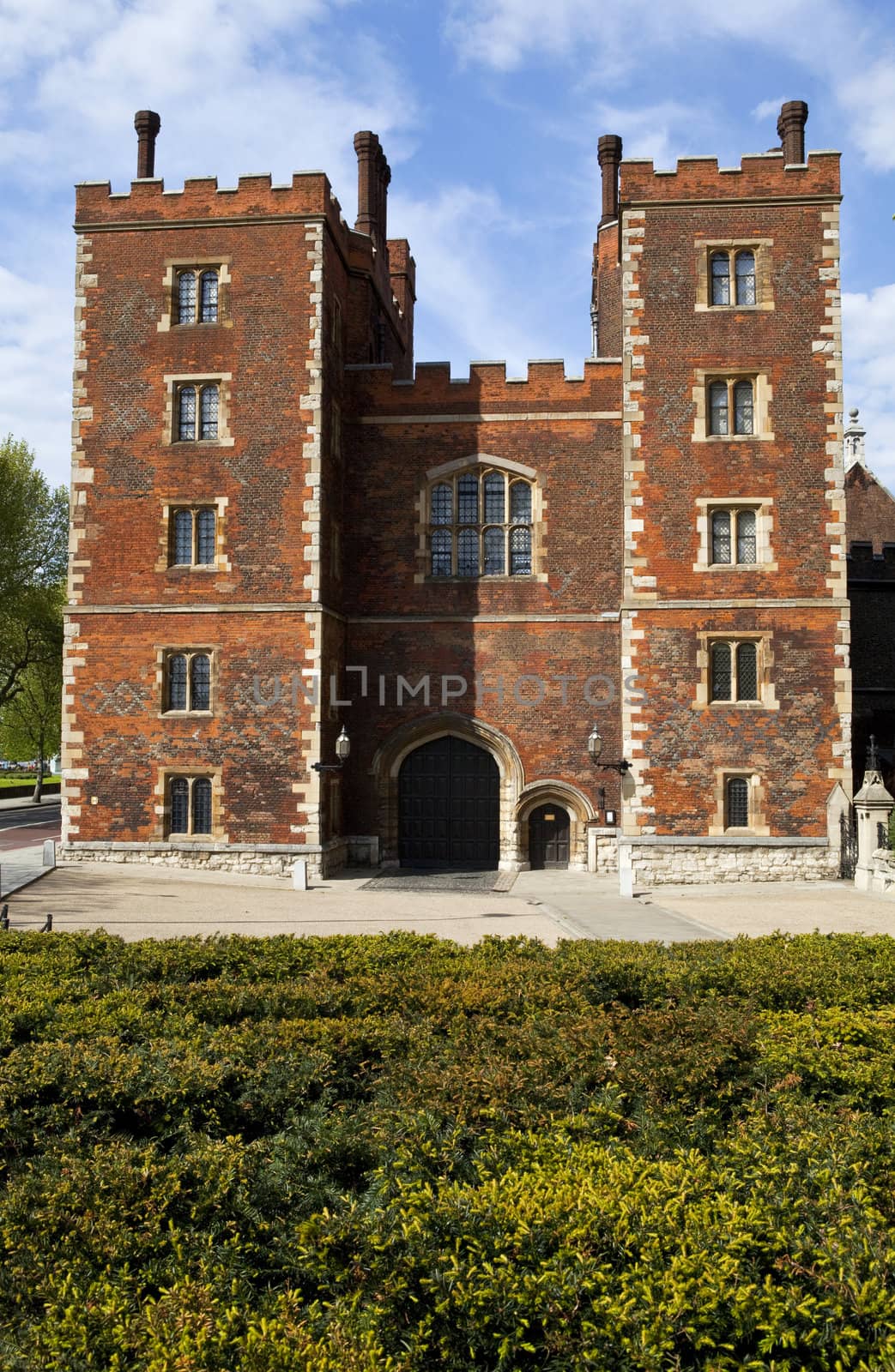 Lambeth Palace in London.  The official residence of the Archbishop of Canterbury.