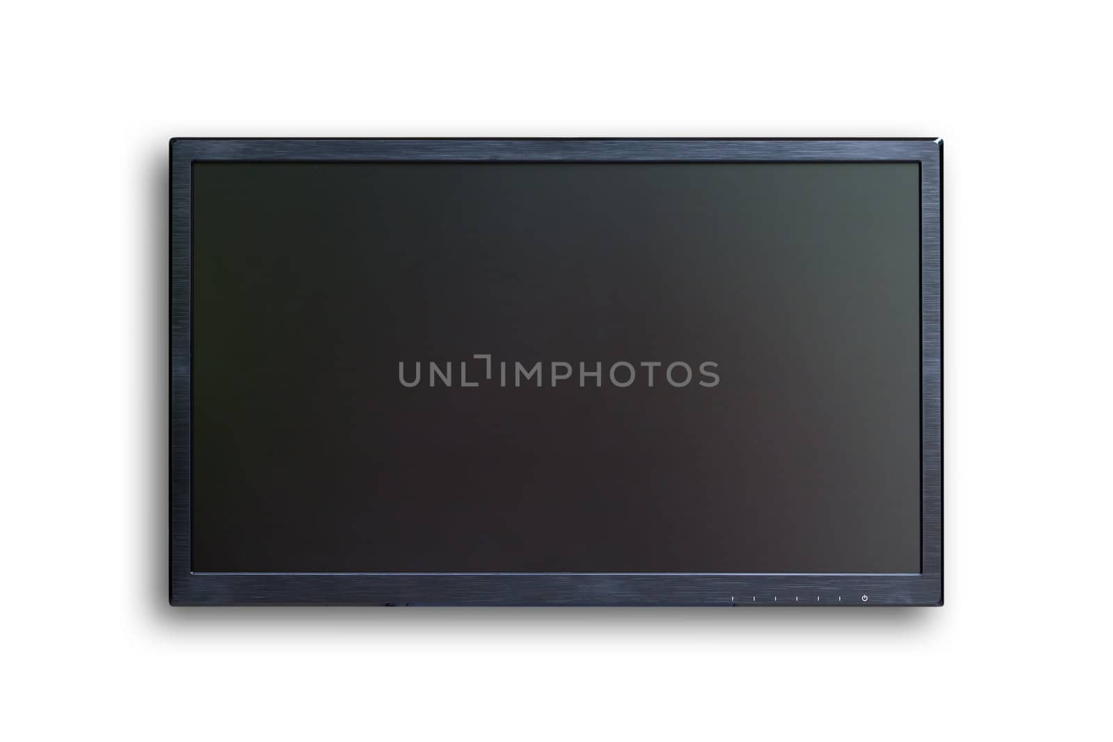 wide screen TV isolated with clipping path by tungphoto