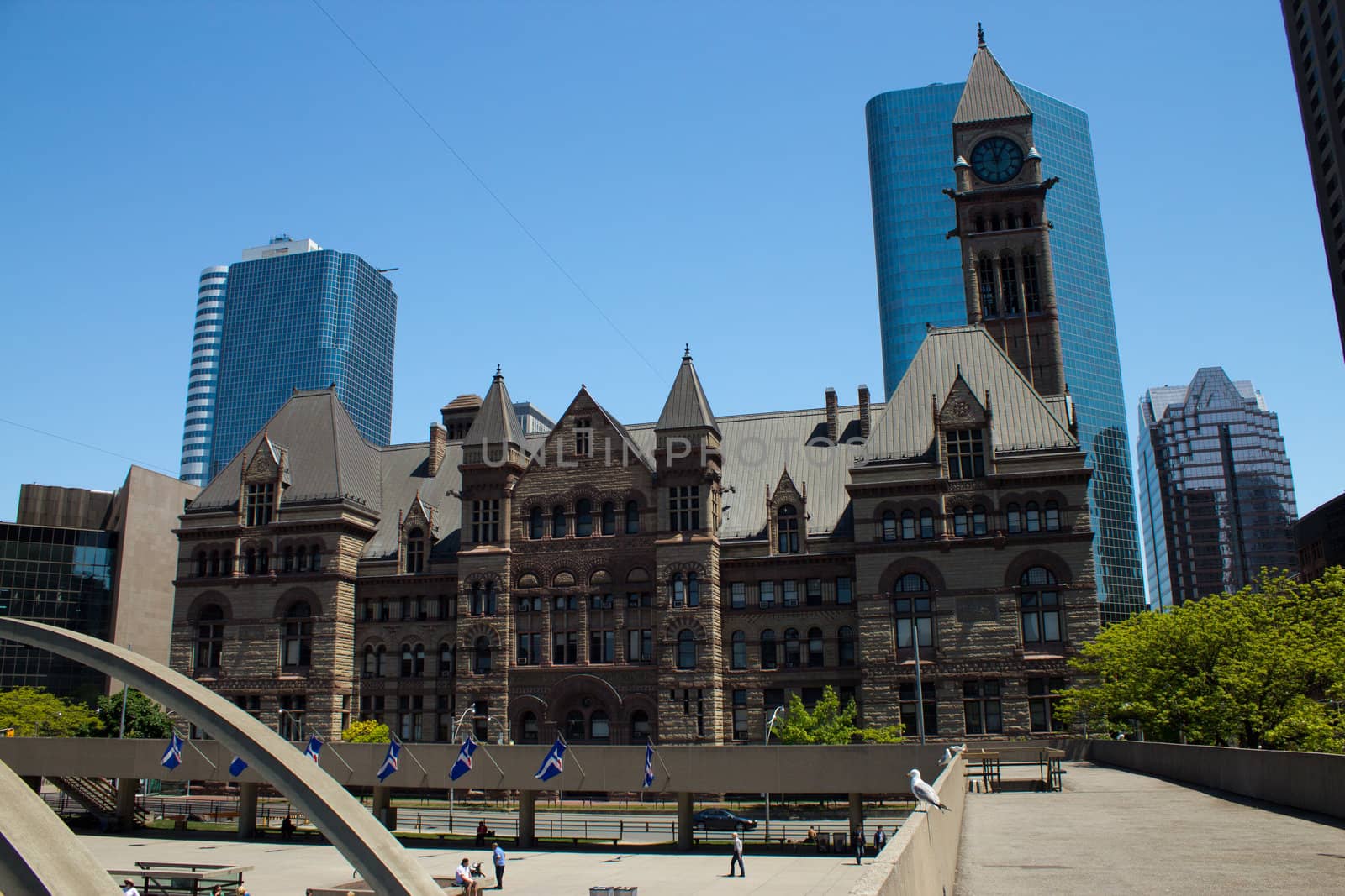 Old Toronto city hall from 1899 to 1966.