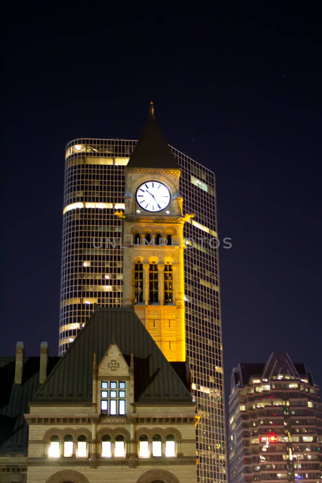 Old Toronto city hall from 1899 to 1966.