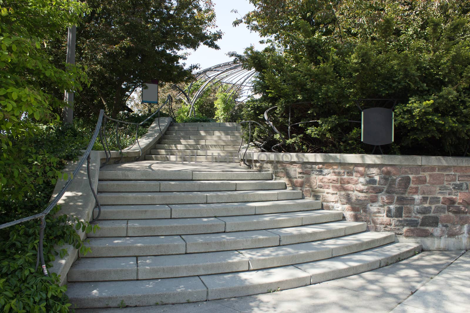Entrance to a garden