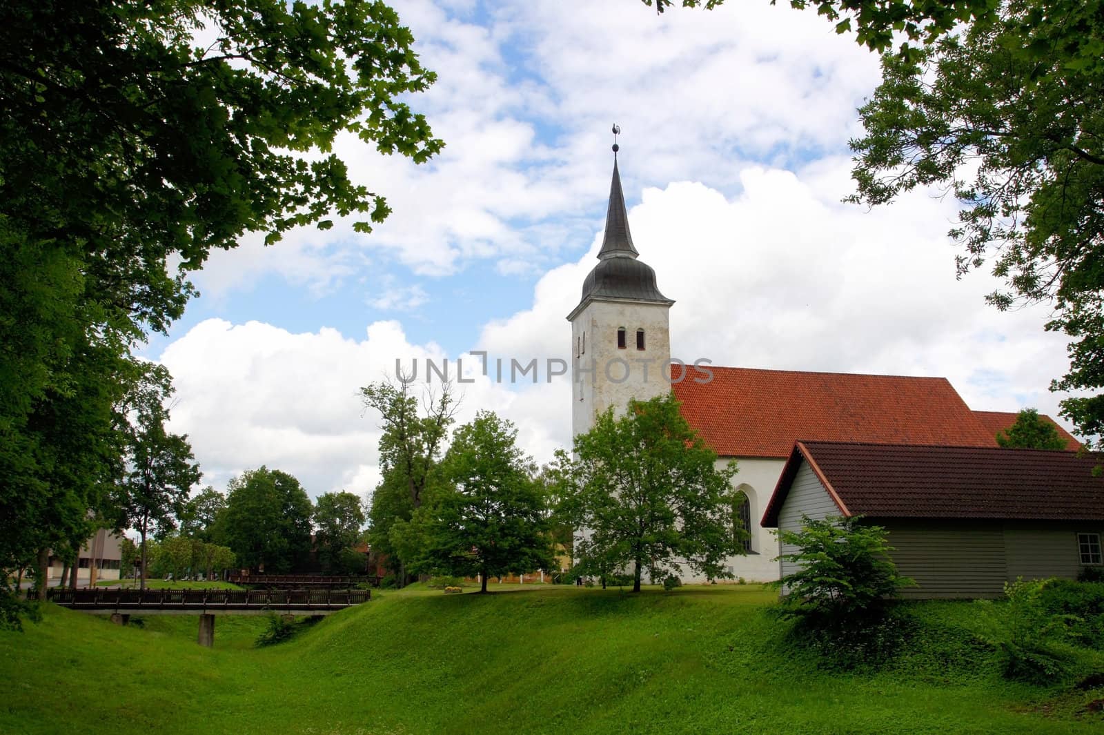 Church and plants by andrei_kolyvanov