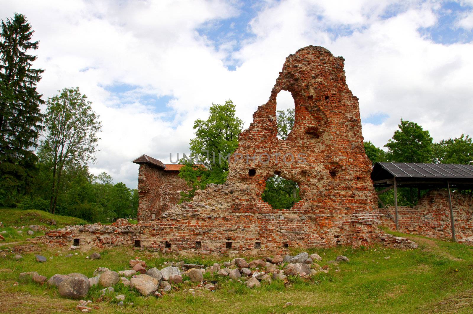 Ruins of a castle  by andrei_kolyvanov