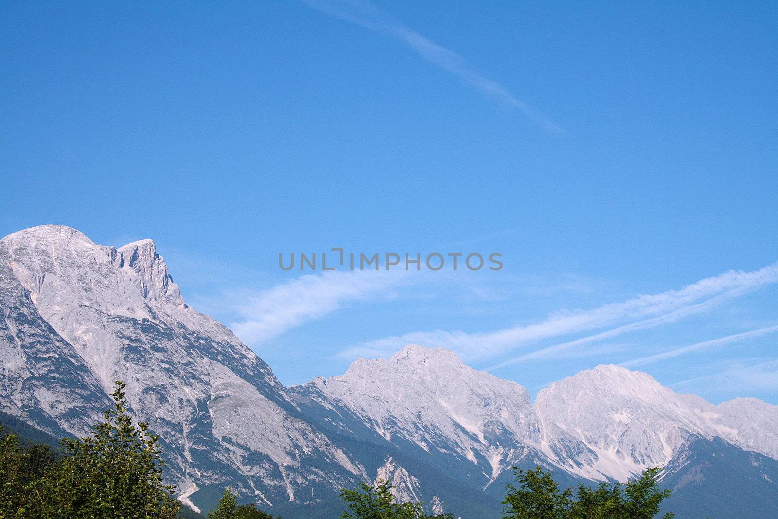 view of the mountains by photochecker