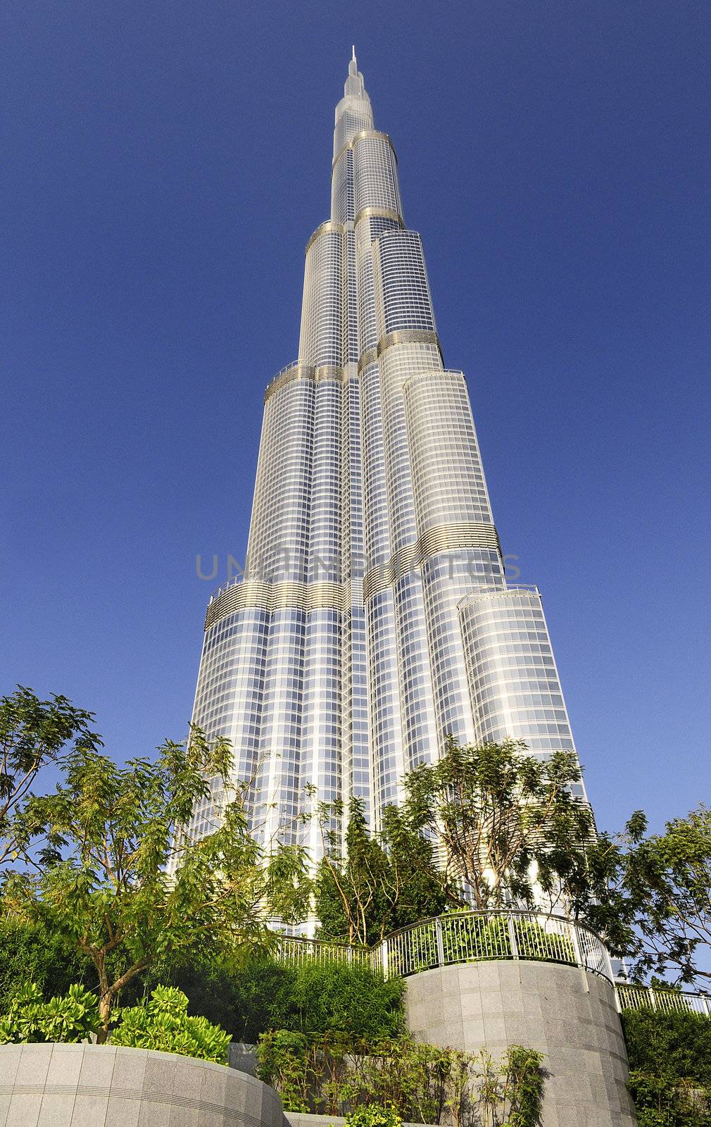 Dubai skyline with Burj Khalifa 
