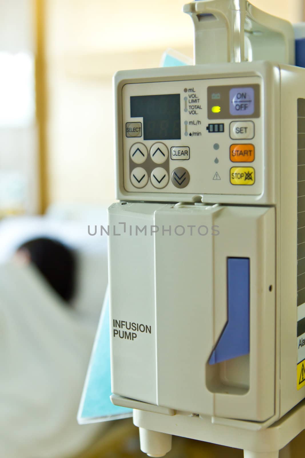 infusion pump machine by tungphoto