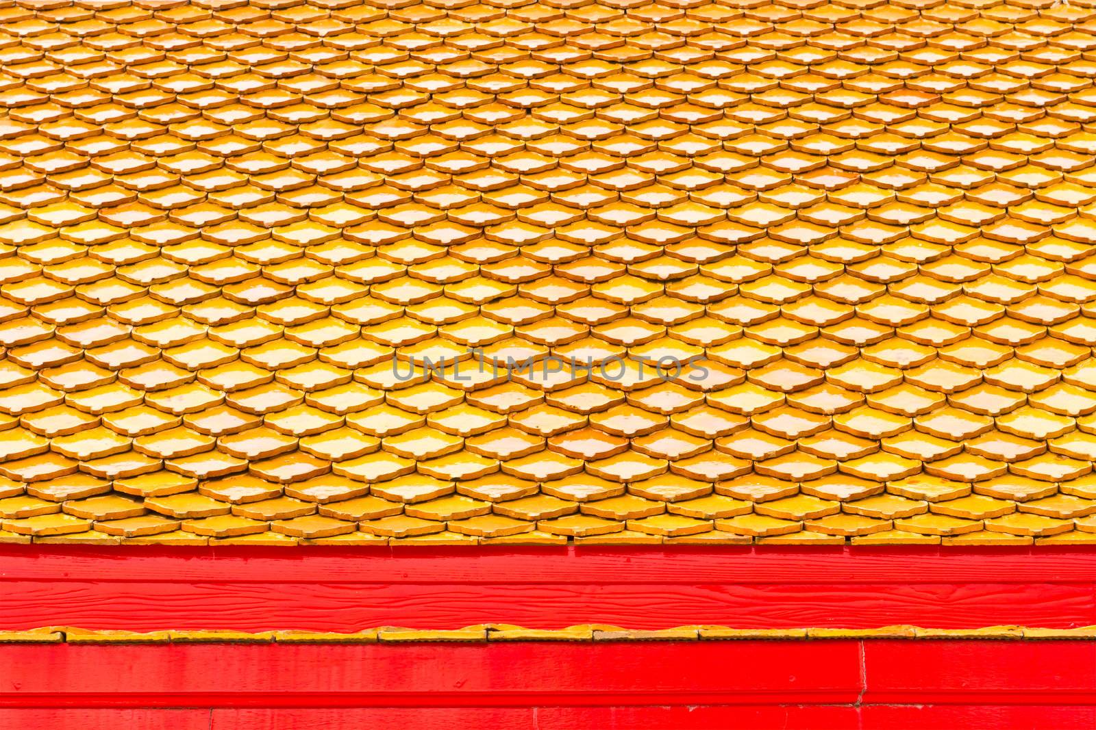 Thai temple roof texture for background