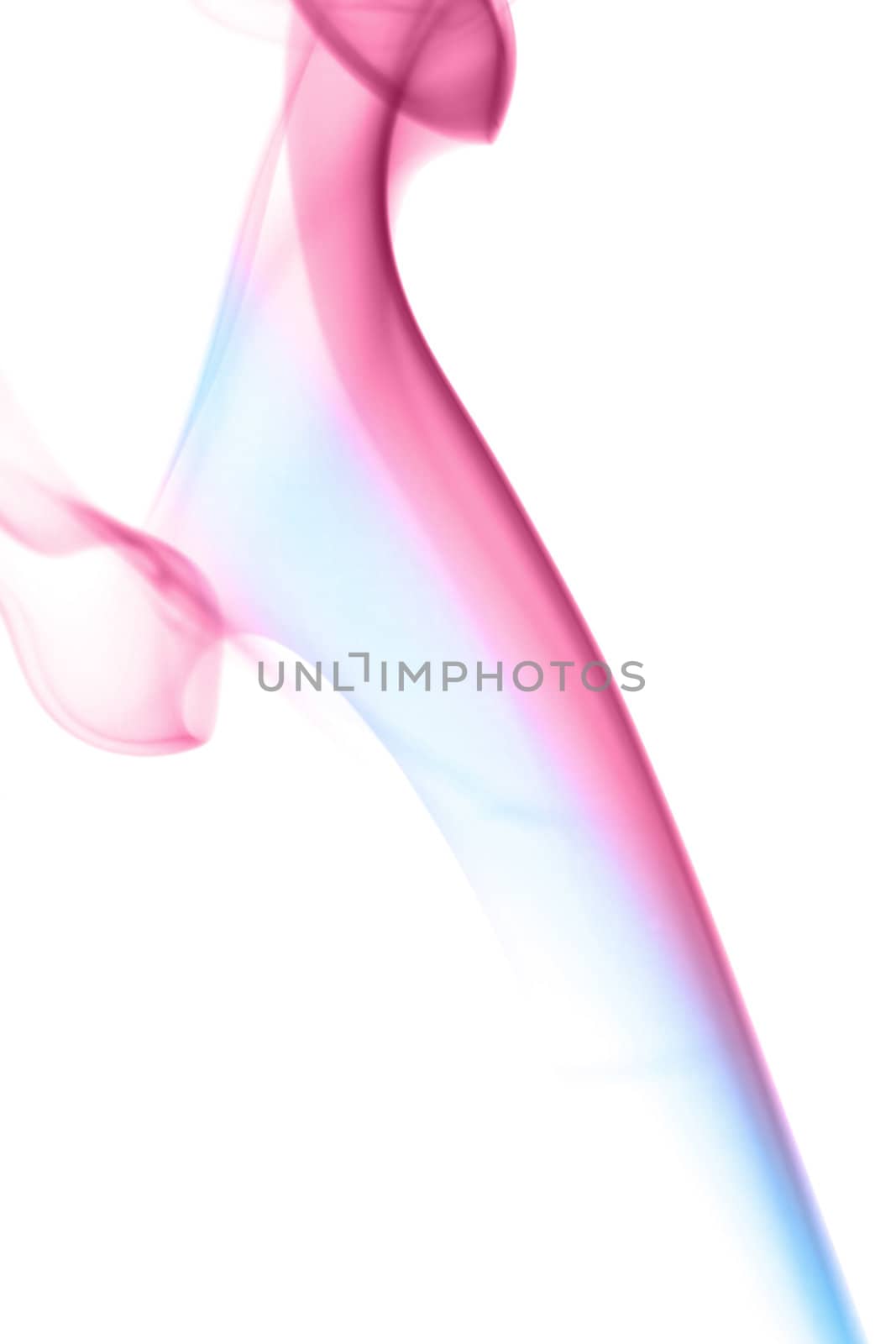 abstract smoke isolated