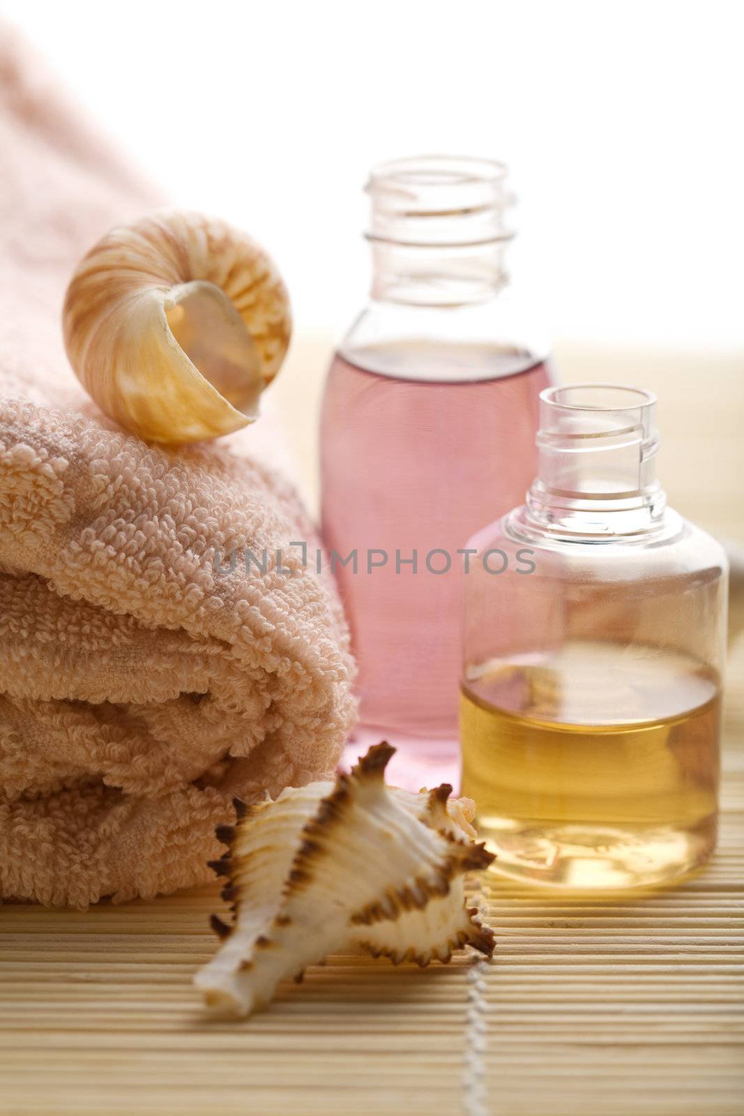 spa and body care background
