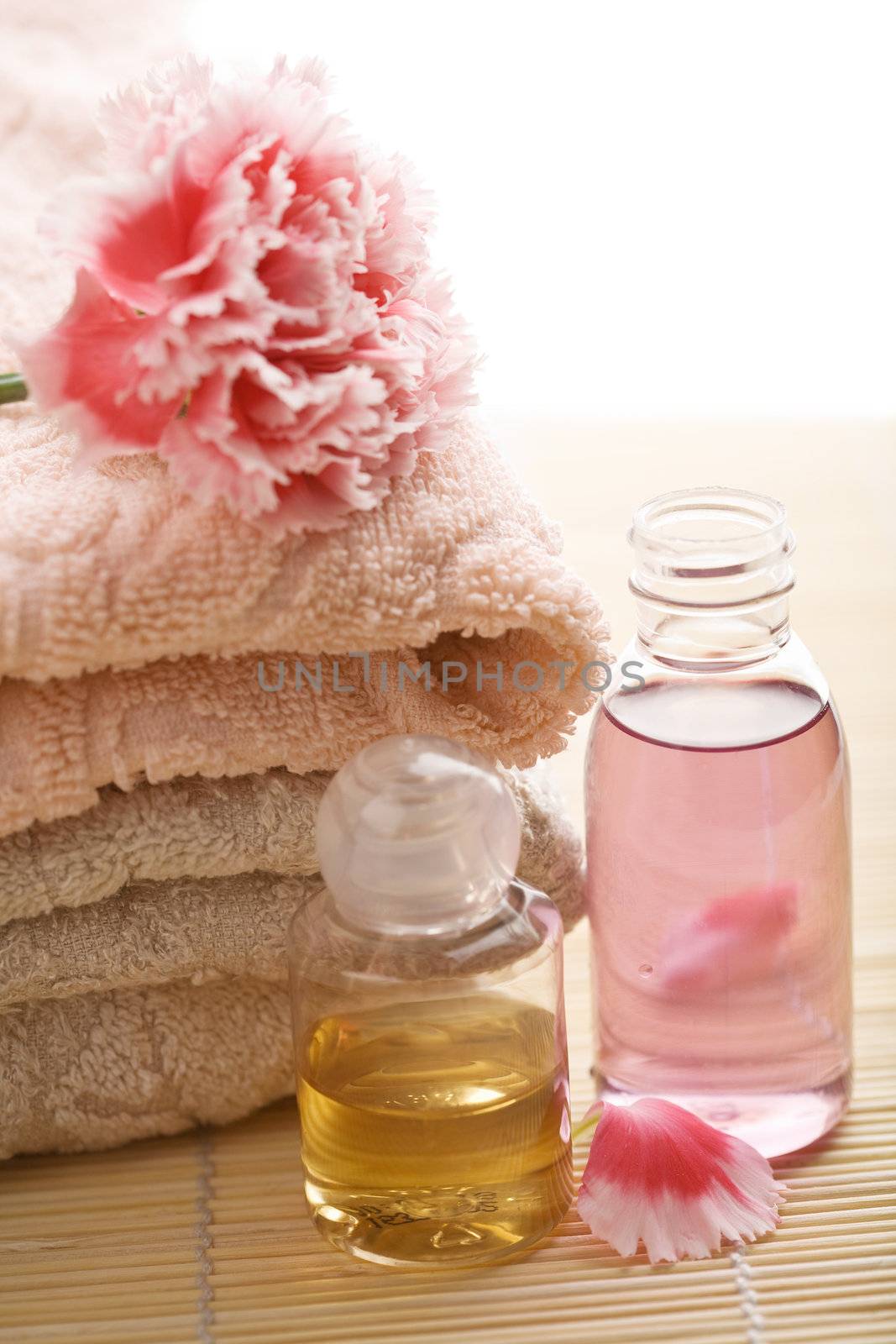 spa and body care background