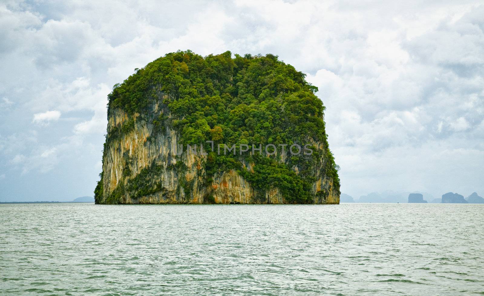 Island in the Andaman Sea - tropical landscape by pzaxe