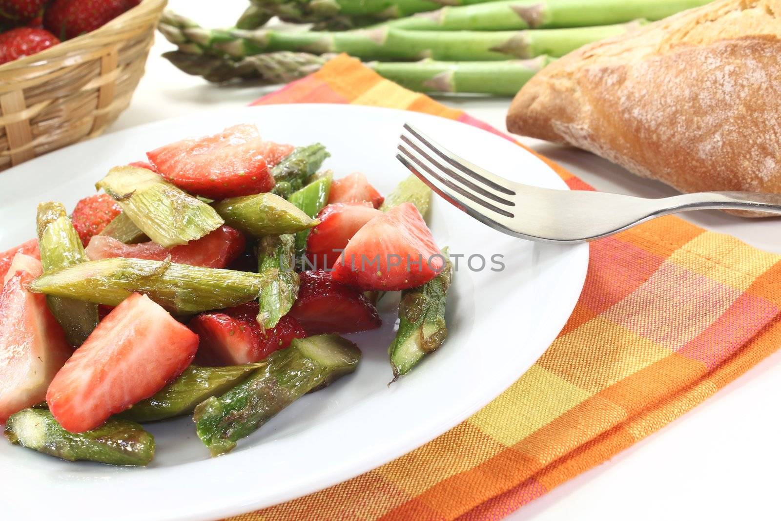 Asparagus salad by discovery