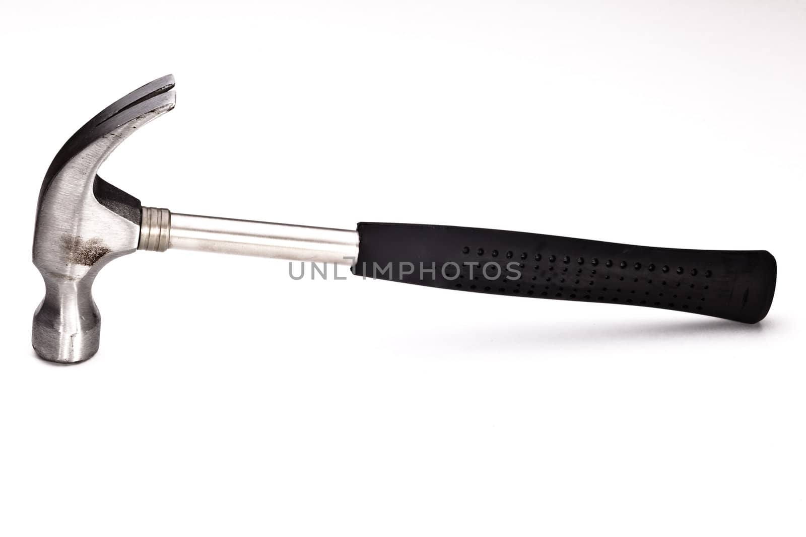 Hammer isolated over white background