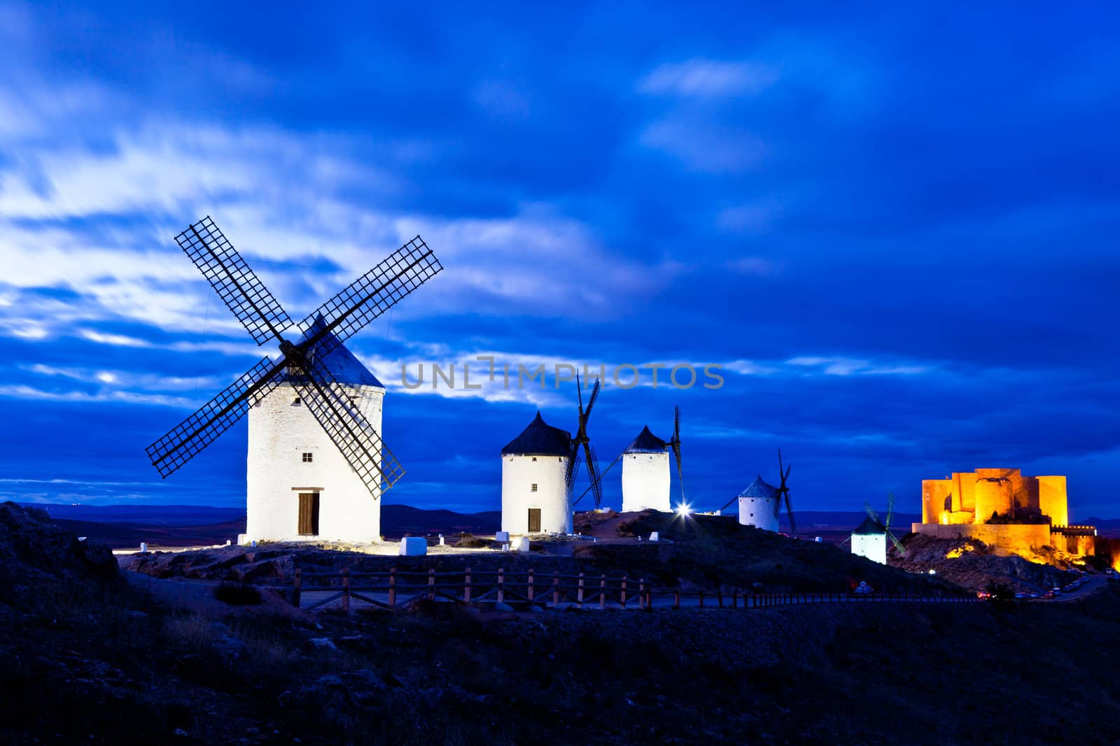Typical windmills of  Region of Castilla la Mancha