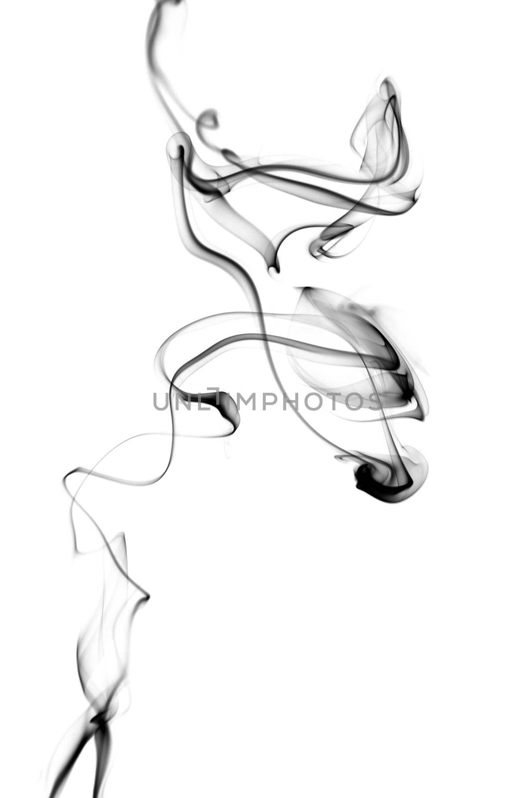 abstract grey smoke isolated
