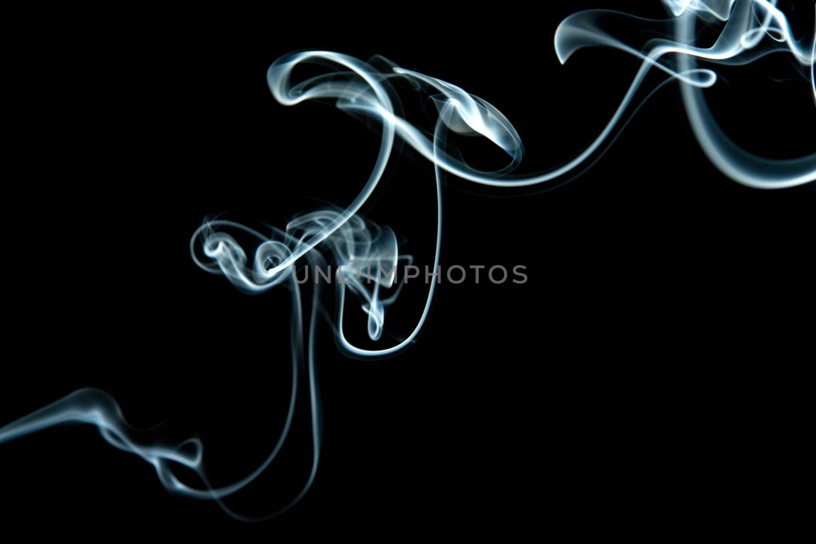 abstract grey smoke isolated
