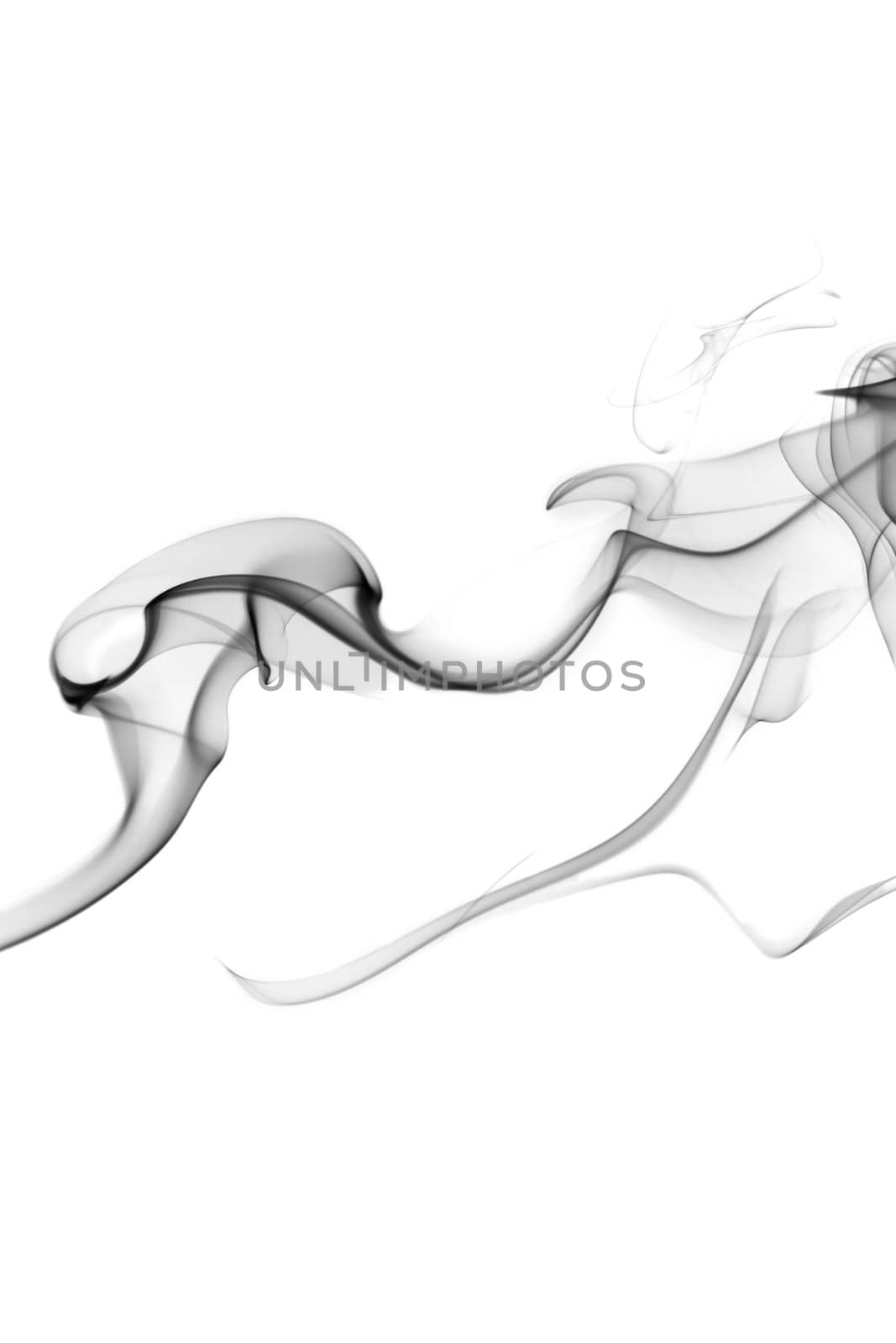 abstract grey smoke isolated
