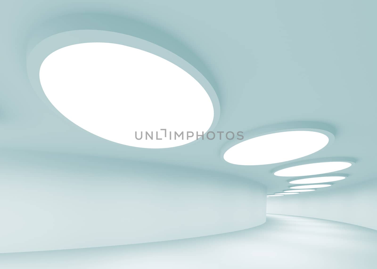 3d Illustration of Abstract Architecture Background or Wallpaper