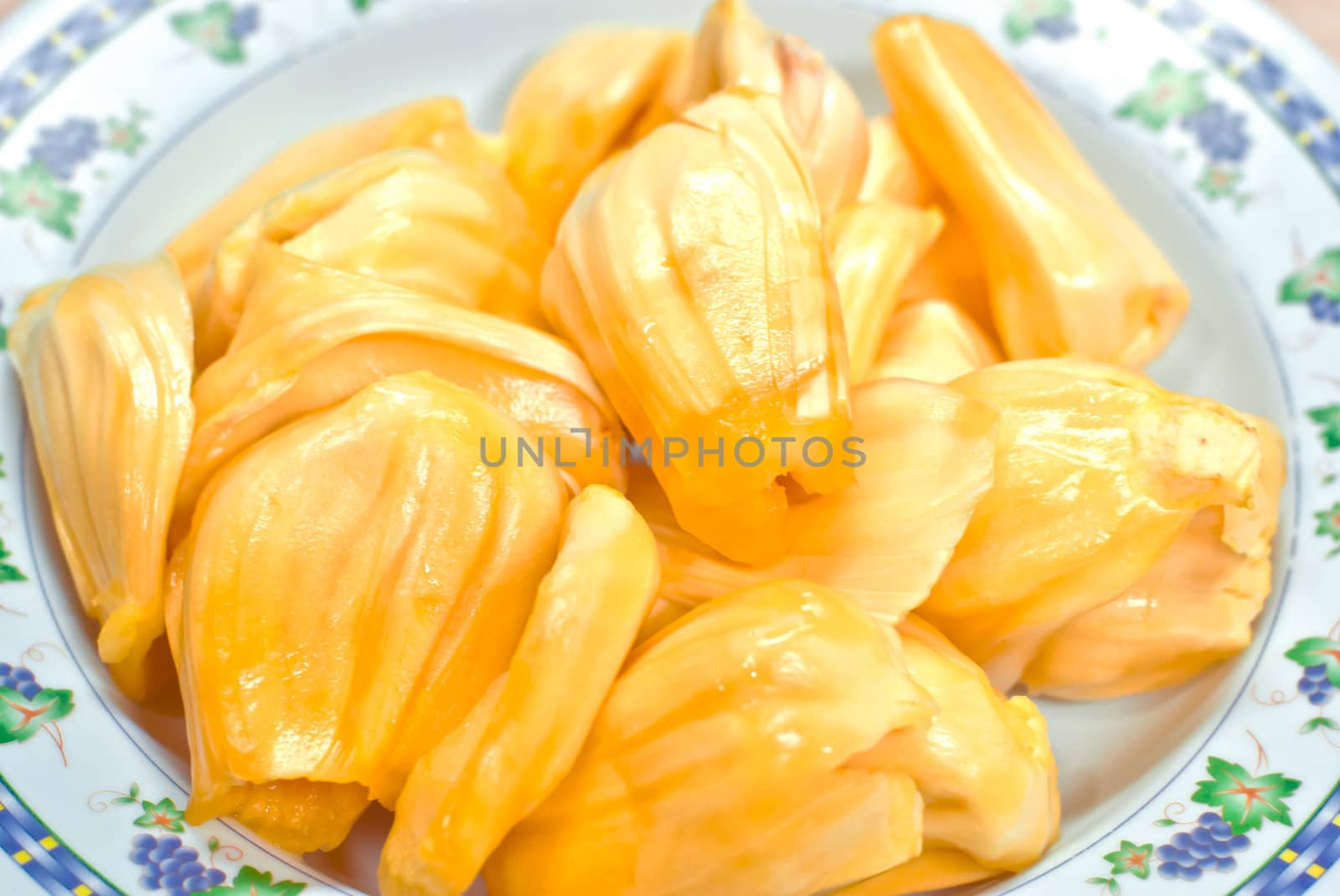 thai jackfruit on a plate