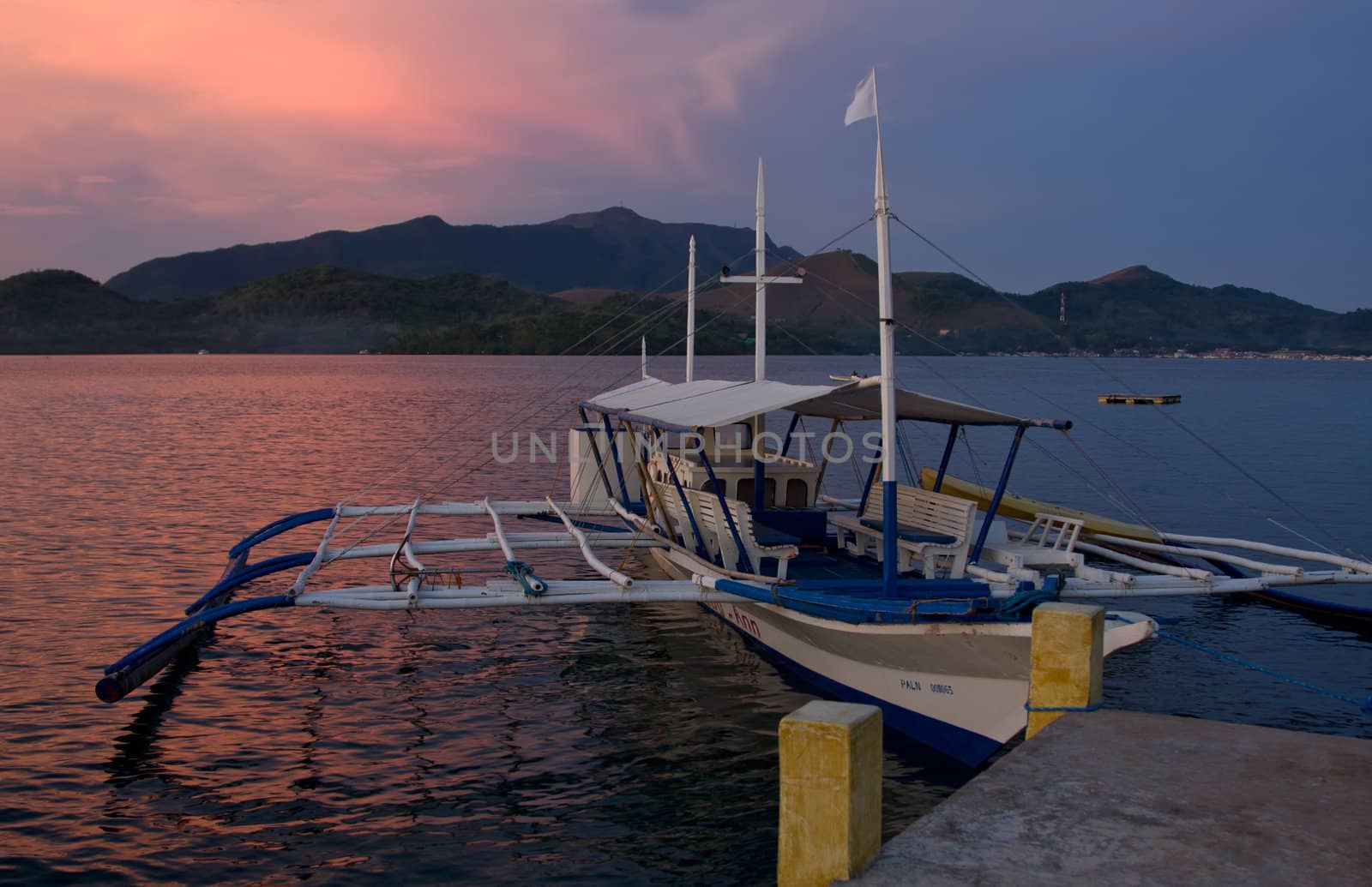 boat at philippines sea