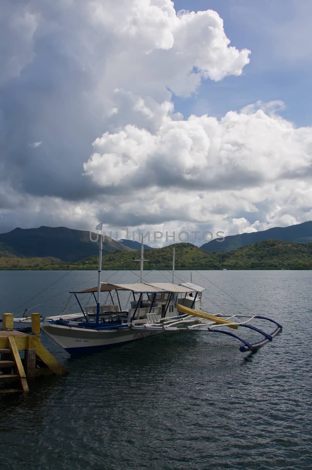 boat at philippines sea