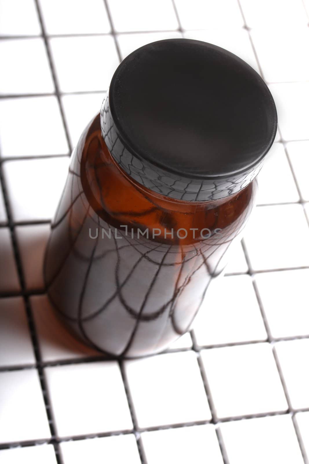 brown glass beverage by Teka77