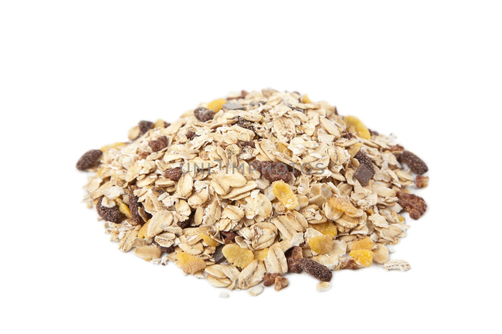 cereal heap isolated