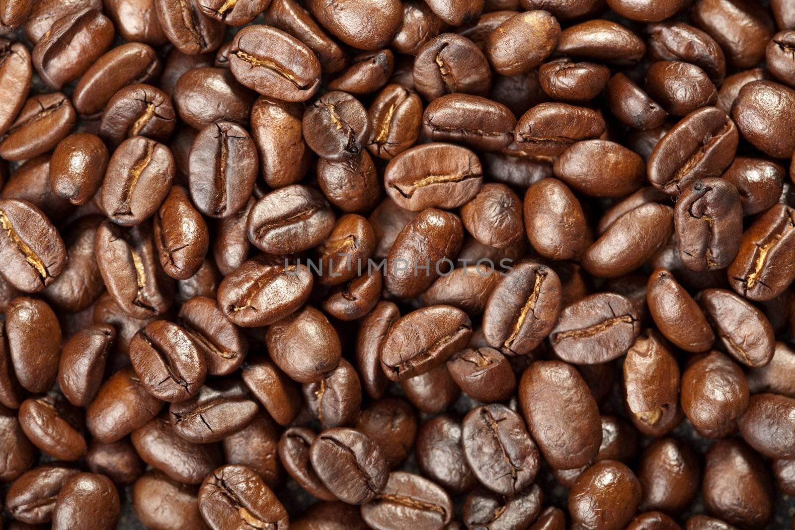 roasted coffee beans background
