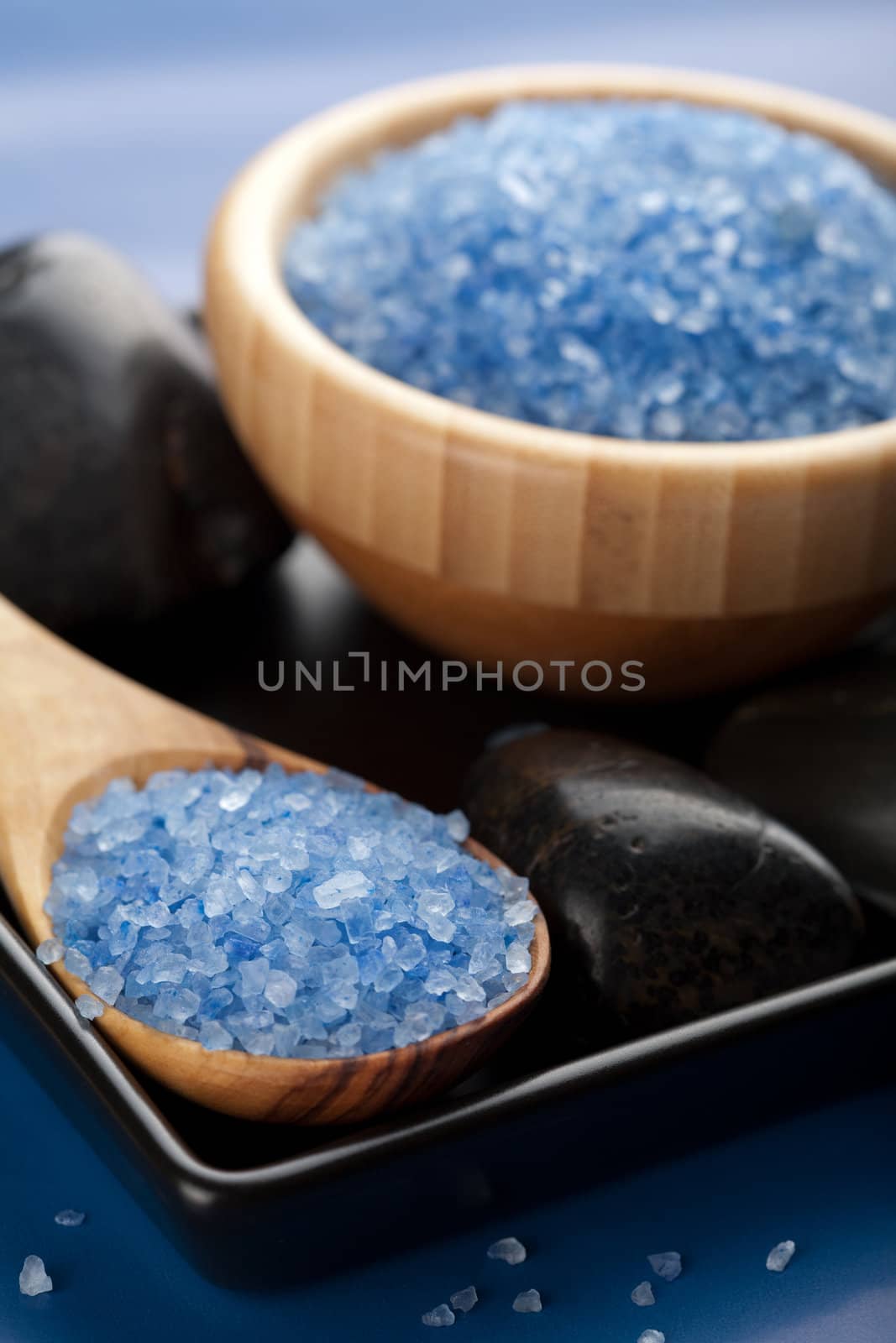 herbal salt and spa stones