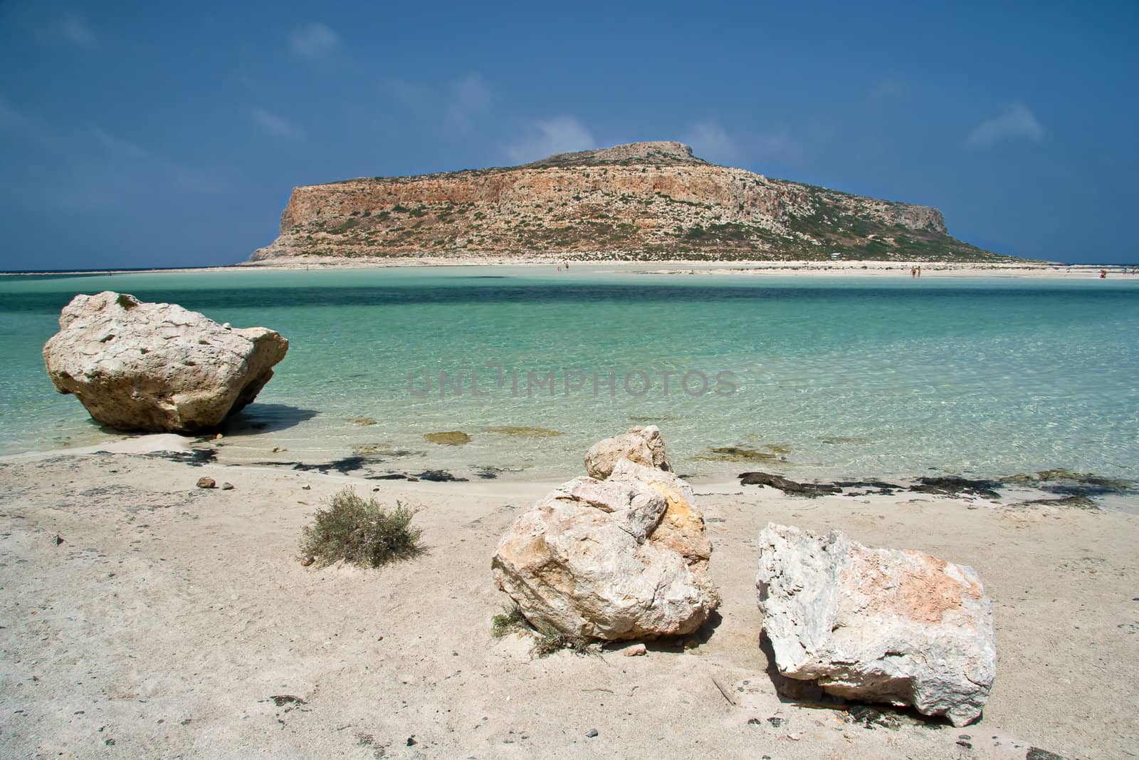 summer beach and island