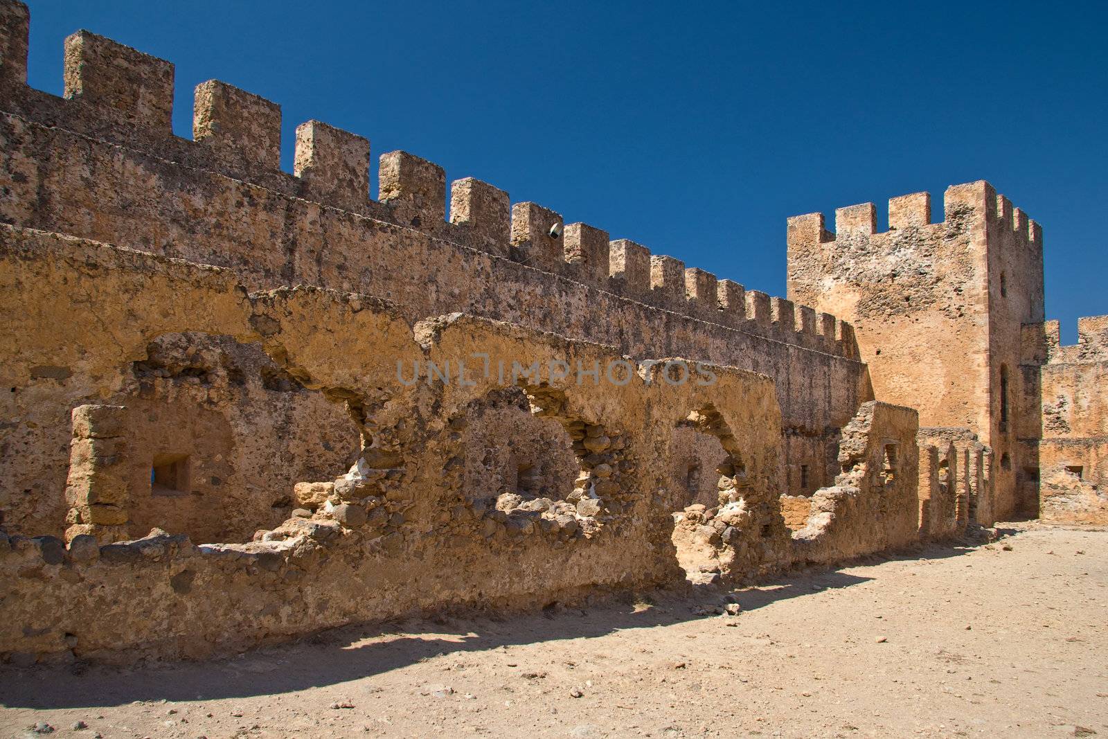ancient fortress in Greece