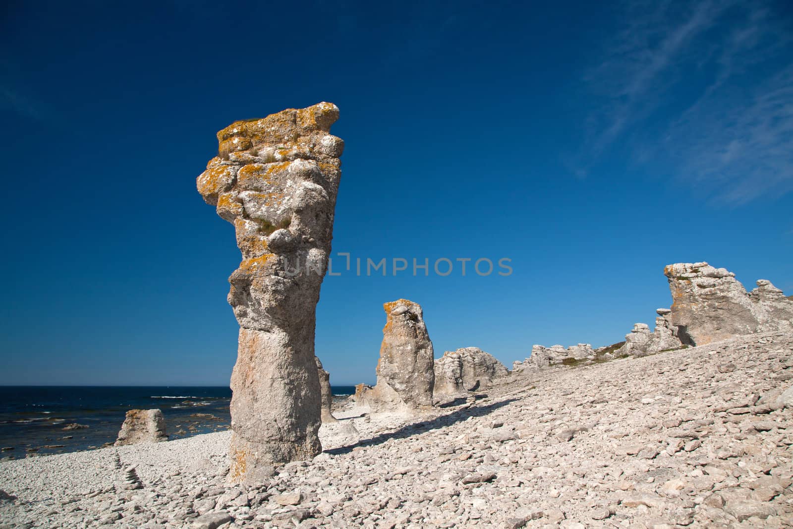limestone pillars