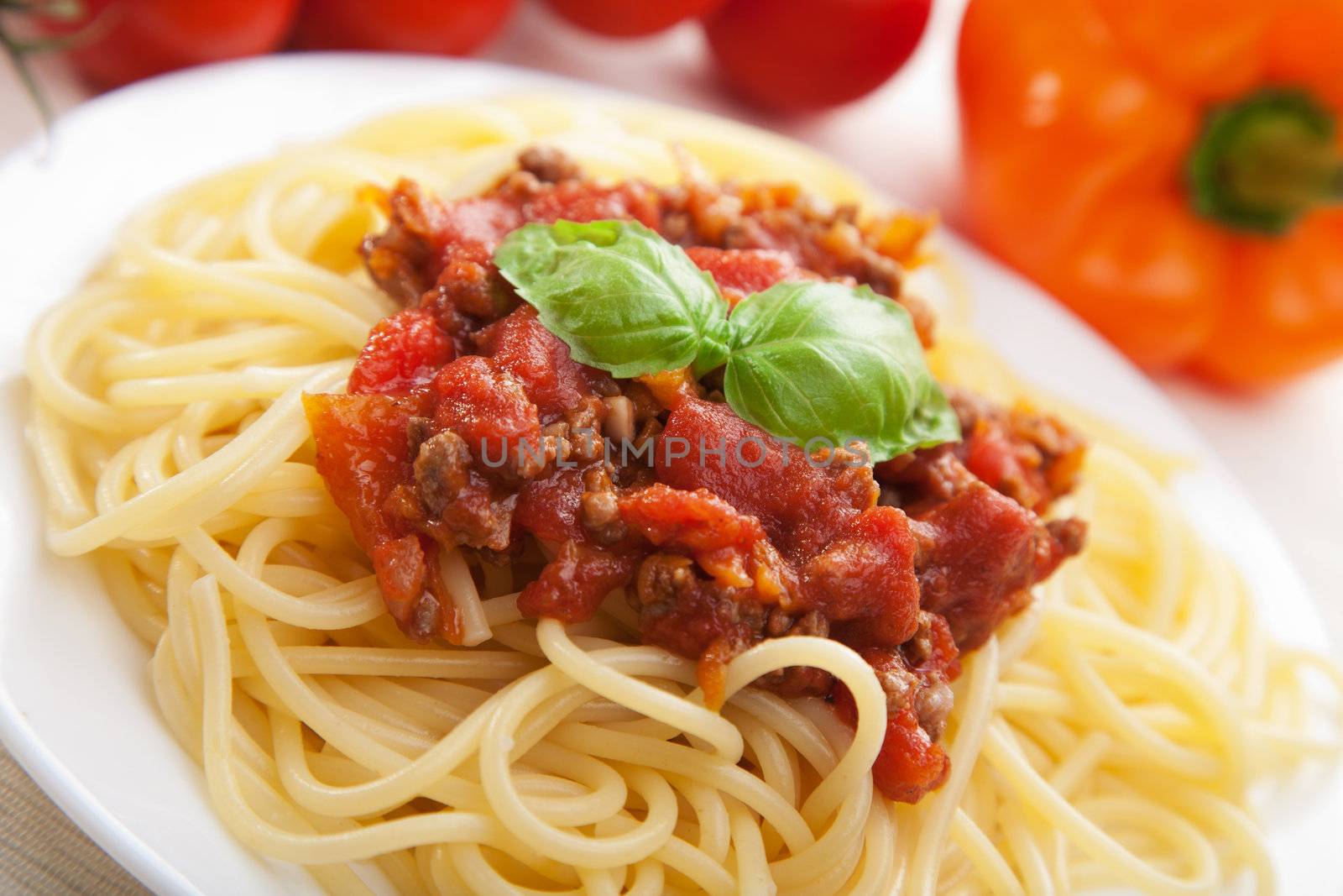 spaghetti bolognese 