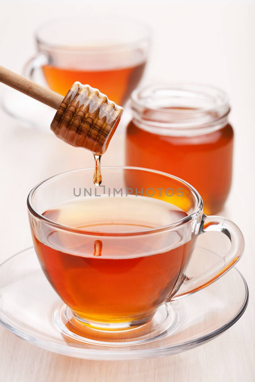tea with honey