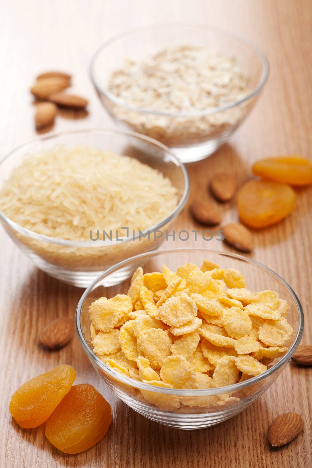 various cereals 