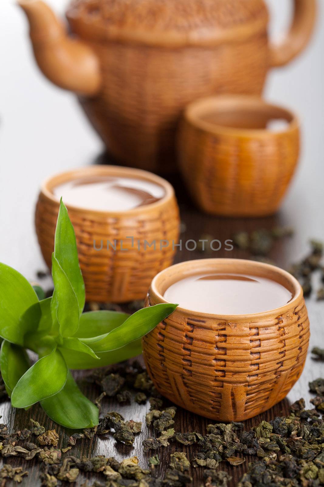 green tea by duskbabe