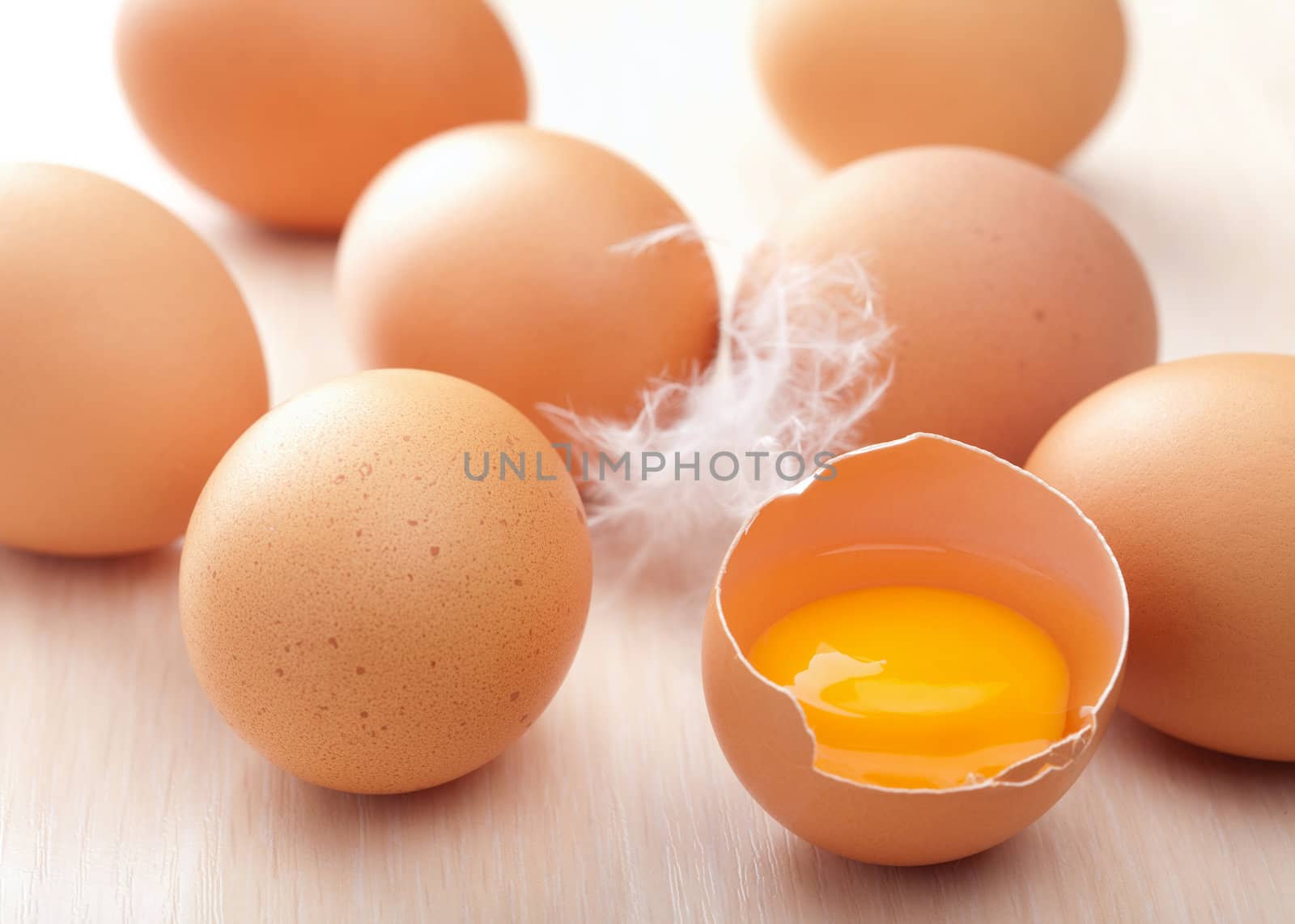 brown eggs