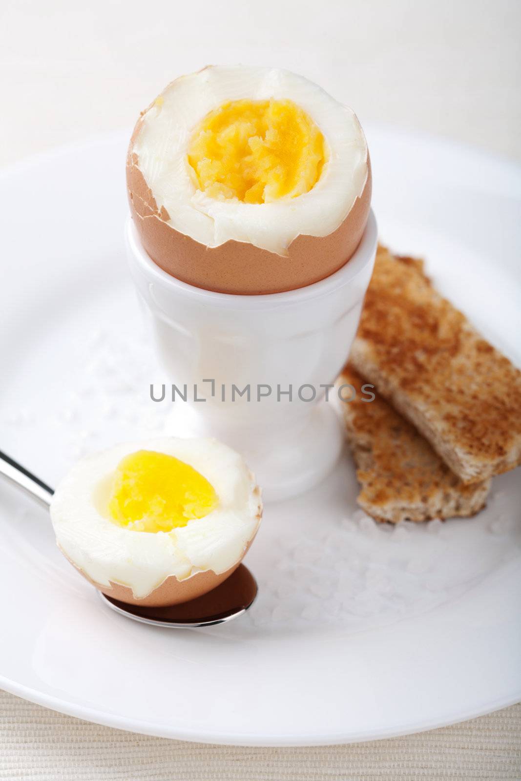 boiled egg in eggcup