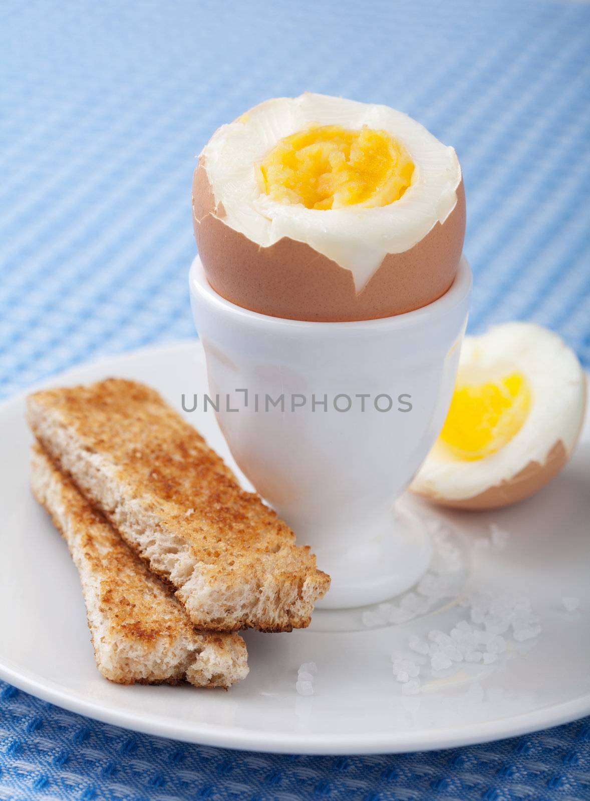 boiled egg in eggcup