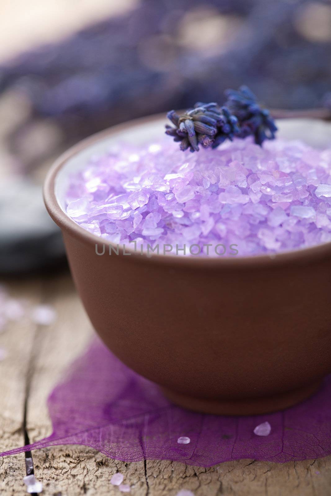 herbal salt and lavender 