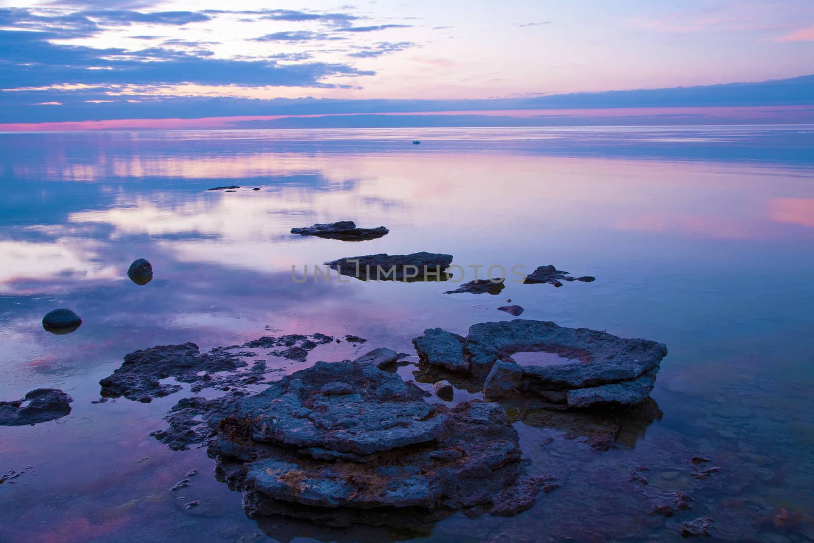 evening seascape 