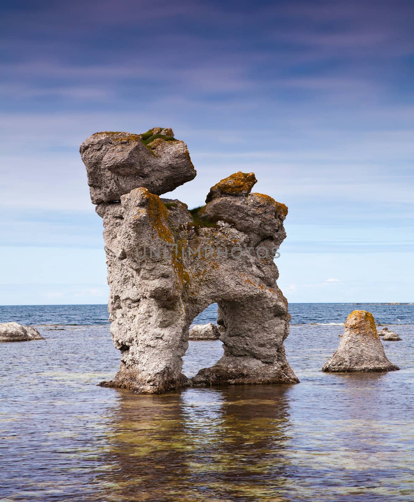 limestone pillars 