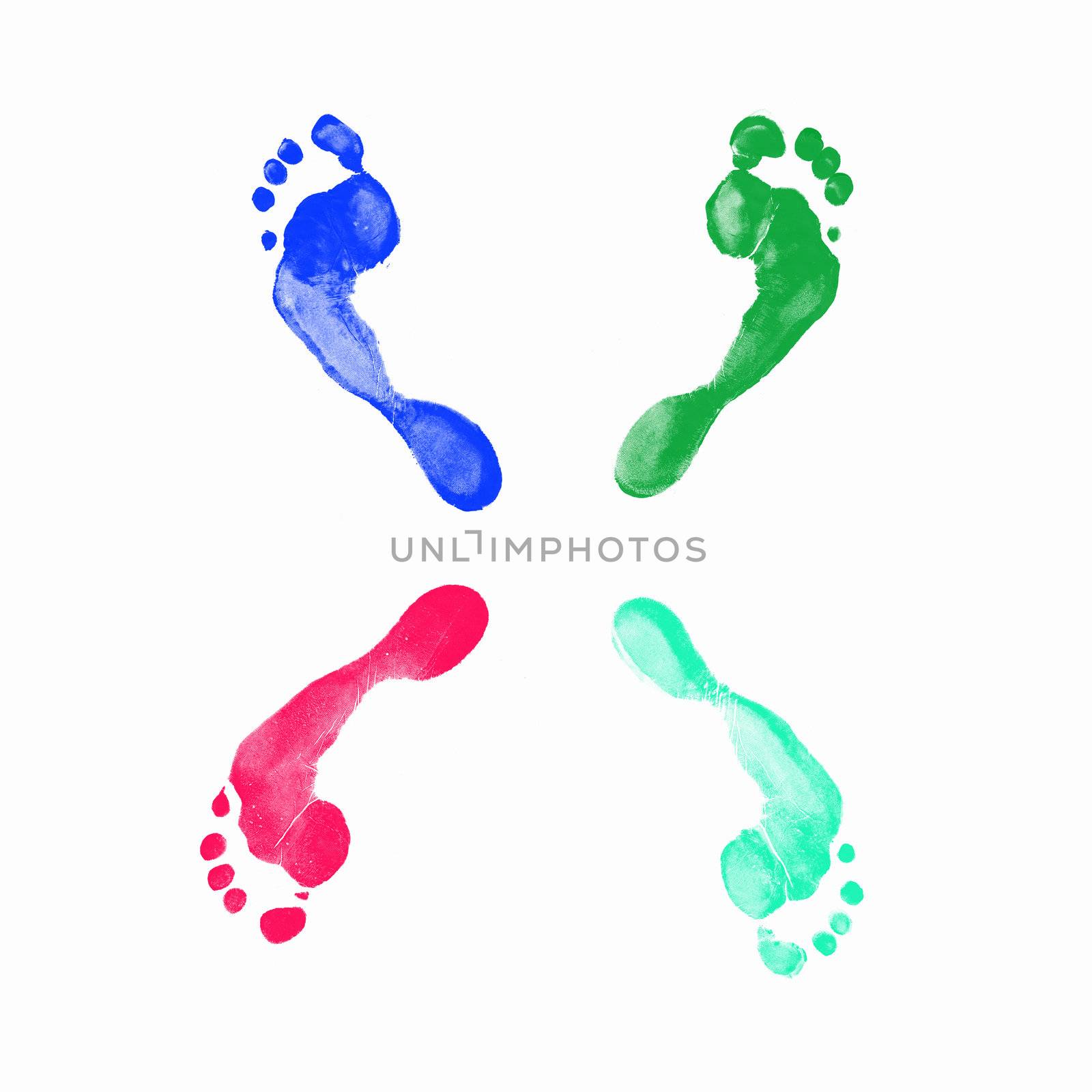 Prints of human feet by sergey_nivens