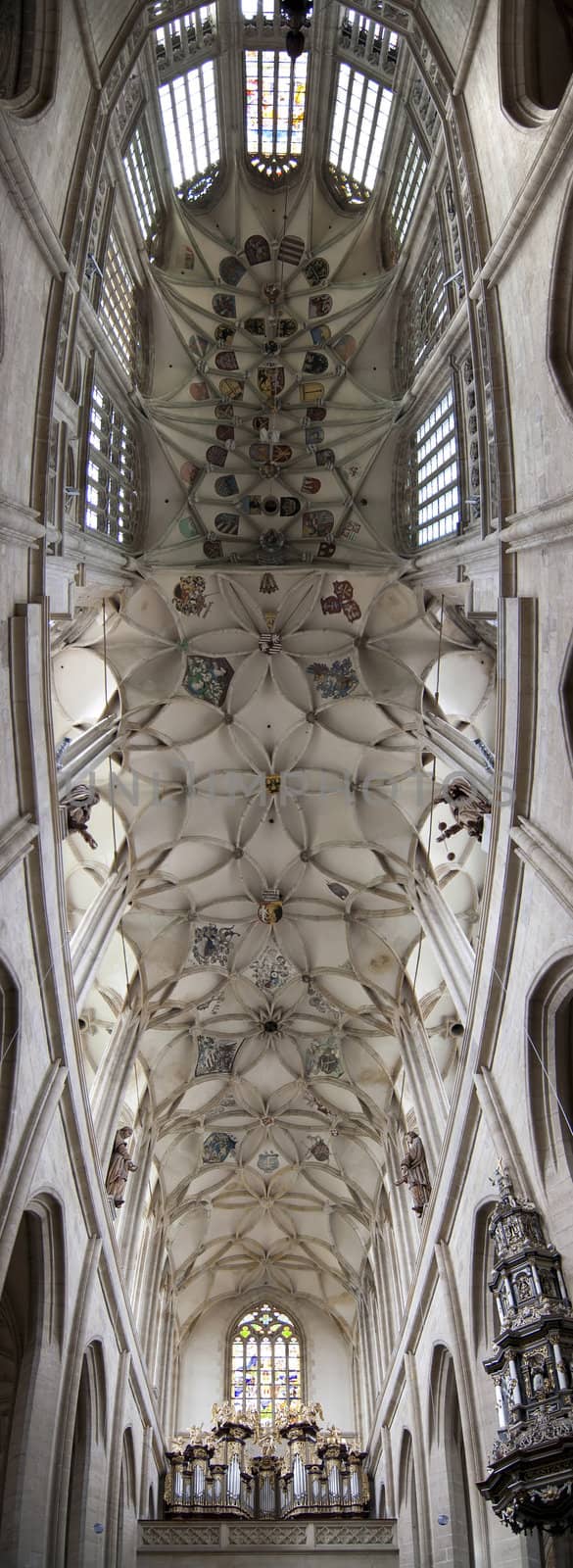 pointed vault of Saint Barbara church by Mibuch