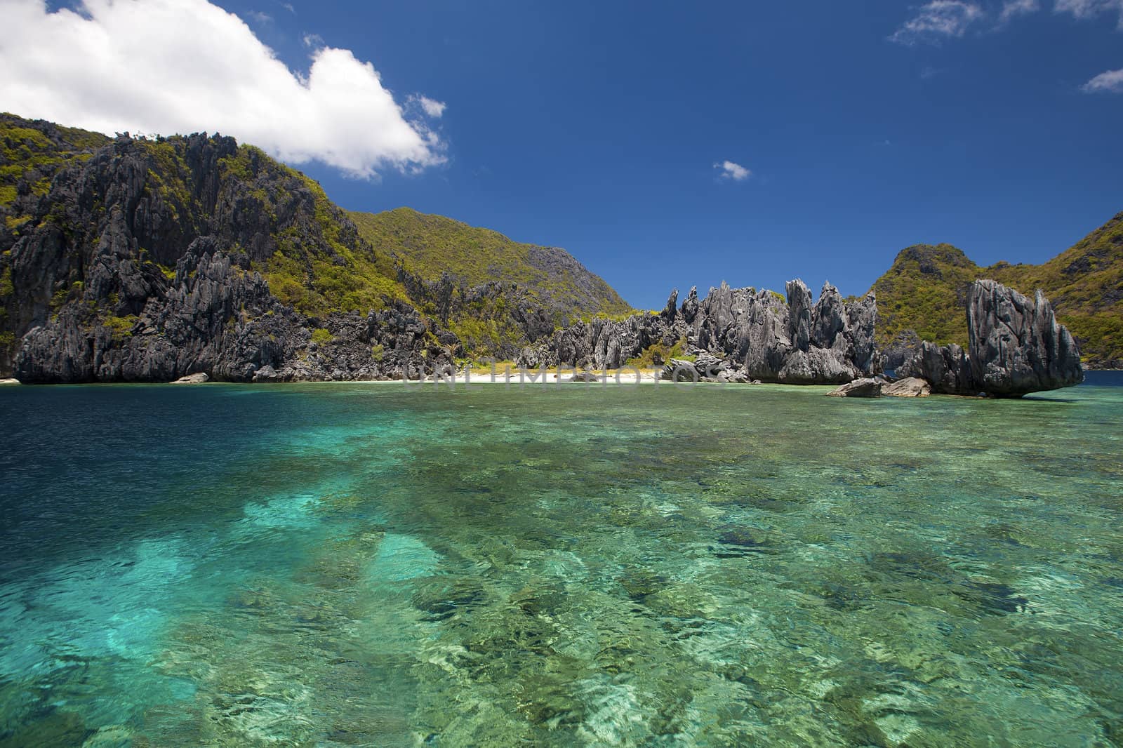 Untouched nature in El Nido, Palawan, Philippines