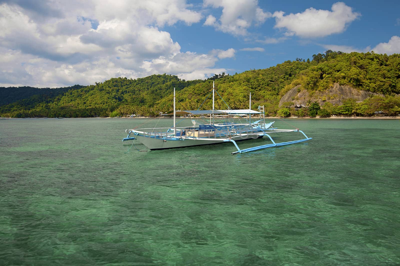 Untouched nature in El Nido, Palawan, Philippines