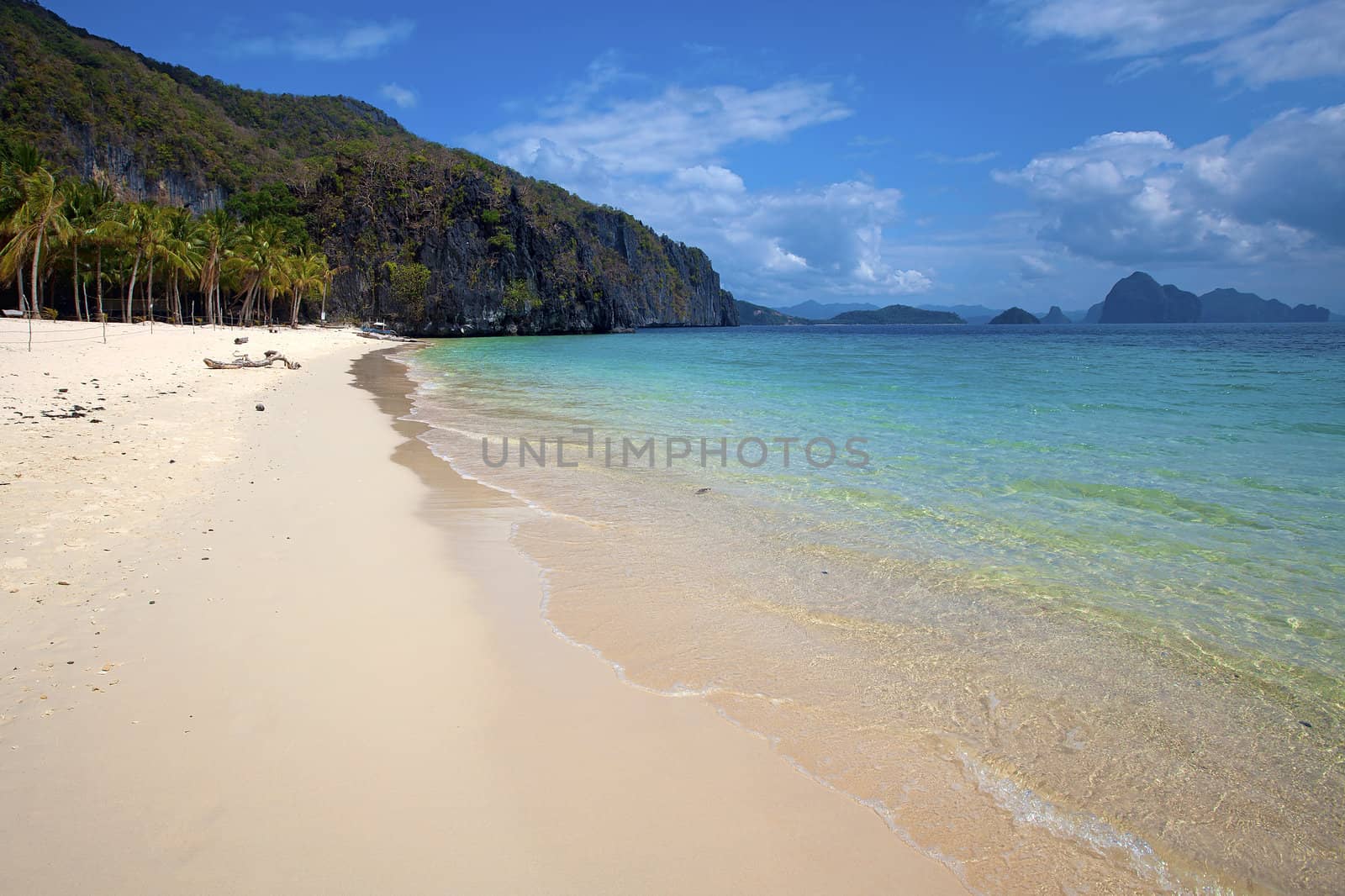 Untouched nature in El Nido, Palawan, Philippines