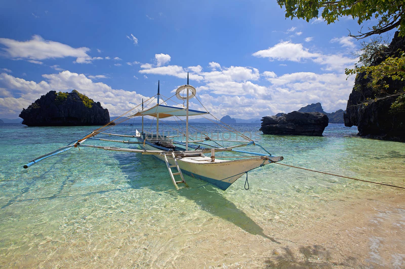 Untouched nature in El Nido, Palawan, Philippines