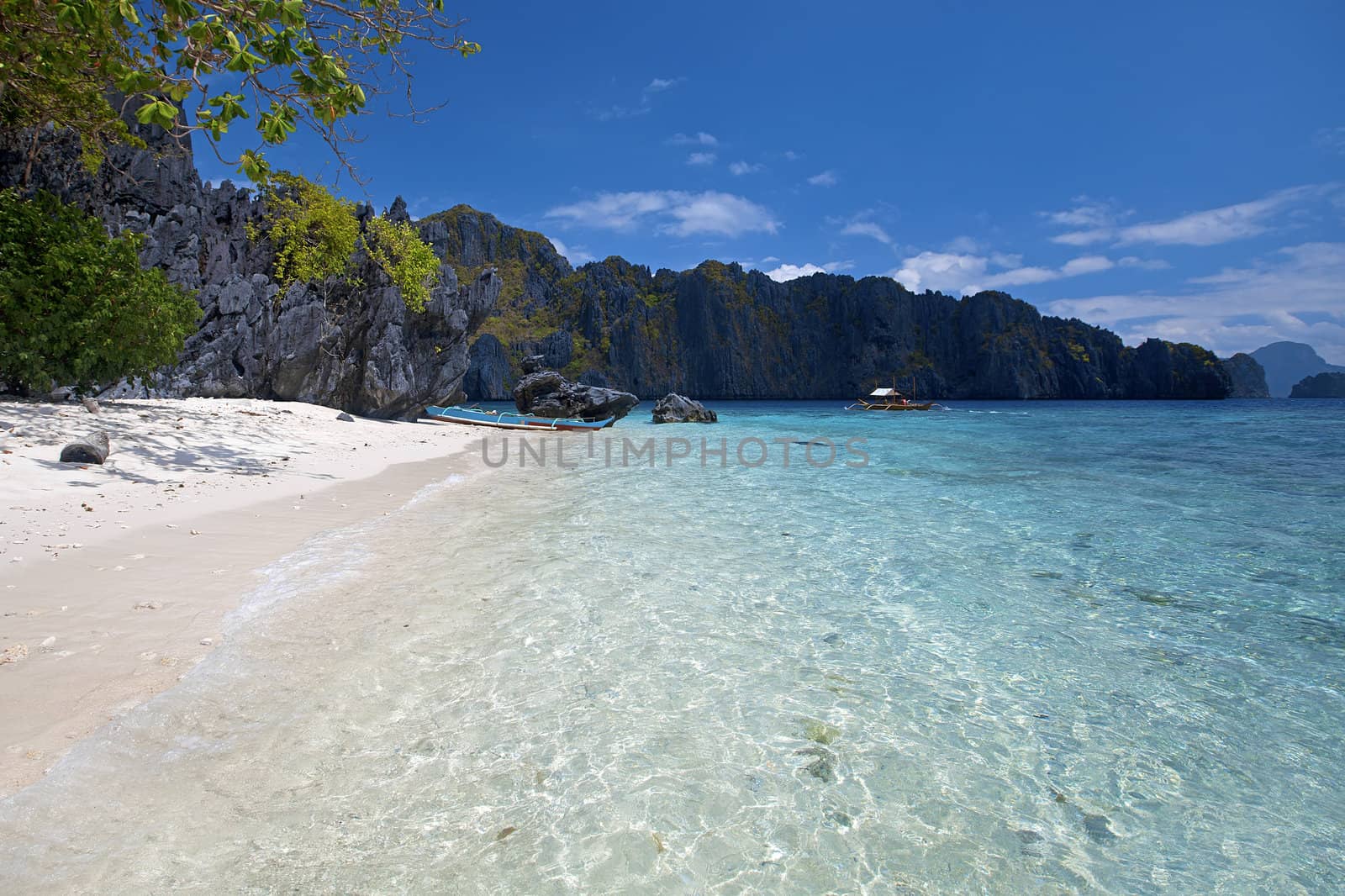 Untouched nature in El Nido, Palawan, Philippines